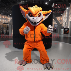 Orange Gargoyle maskot...