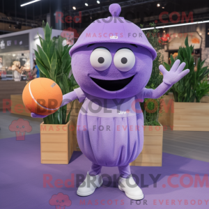 Lavendel melon maskot...