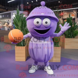 Lavender Melon mascot...