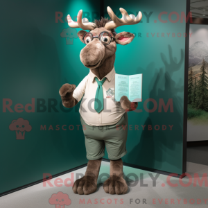 Irish Elk maskot kostume...