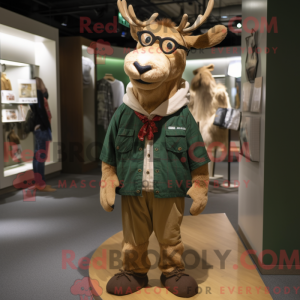 Irish Elk maskot kostume...