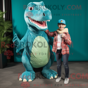 Disfraz de mascota Teal...