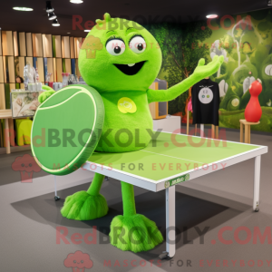 Lime Green Ping Pong Table...