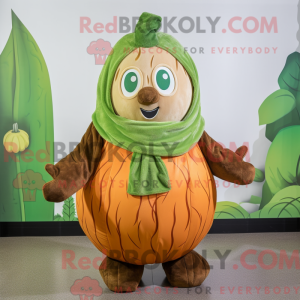 Oliven græskar maskot...