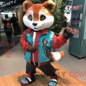 Figura de máscara de panda...