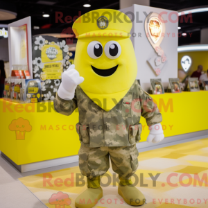 Lemon Yellow Army Soldier...