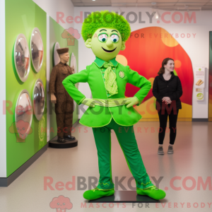 Lime Green Irish Dancer...