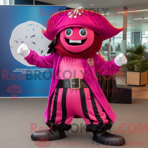 Magenta Pirate maskotka...