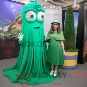 Maskottchenkostüm Grüne...
