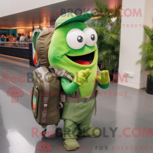 Green Ceviche mascot...