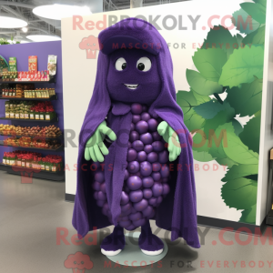 Maskotdraktfigur Purple...