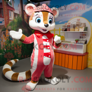 Væsel maskot kostume...