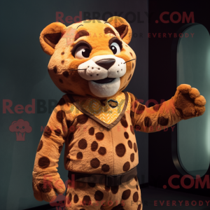 Máscara Rust Leopard com...