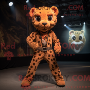 Costume mascotte de léopard...