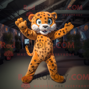 Rust Leopard maskot...
