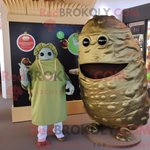 Maskottchenkostüm Olive...