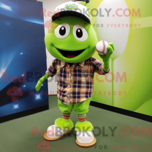 Lime Green Baseball Ball...