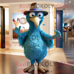 Turkis struds maskot...