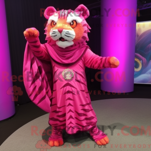 Disfraz de mascota Magenta...