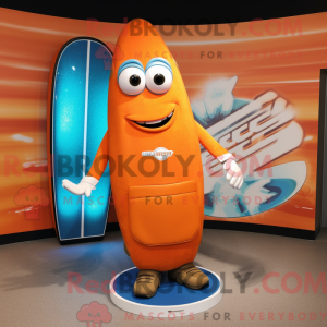 Orange Surfboard maskot...