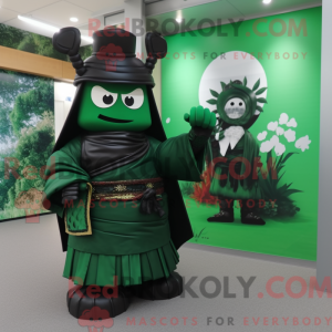 Forest Green Samurai maskot...