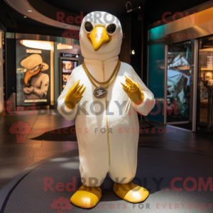 Guld Albatross maskot...