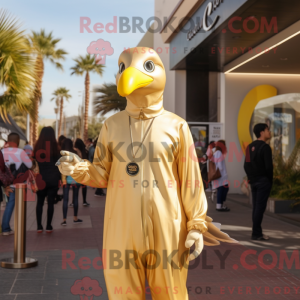 Gold Albatross mascot...