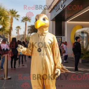 Guld Albatross maskot...
