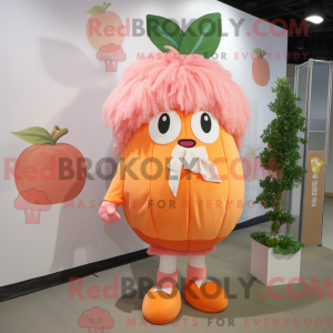 Costume mascotte de Peach...