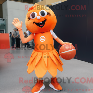 Orange Basketball Ball...