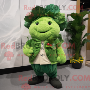 Forest Green Cabbage mascot...