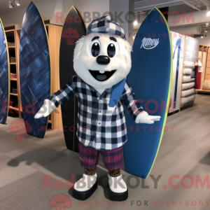Navy Surfboard mascot...