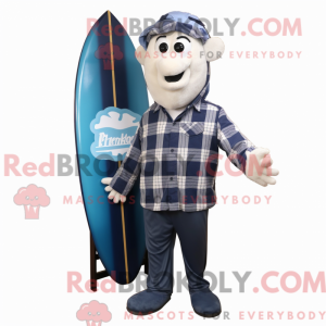 Navy Surfboard maskot...