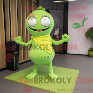 Limegrønn...