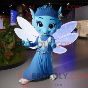 Blue Tooth Fairy mascot...