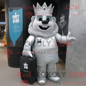 Maskottchenkostüm Silver...