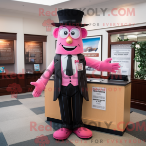 Maskottchenkostüm Rosa...