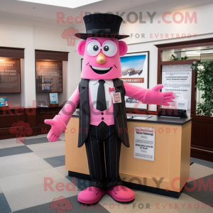 Pink Attorney mascot...