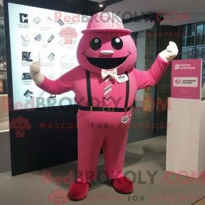 Pink Attorney mascot...