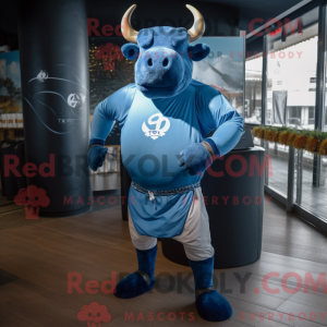 Blue Bull maskot kostume...