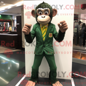Forest Green Monkey maskot...