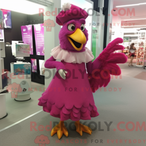 Disfraz de mascota Magenta...