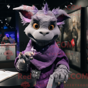 Lilla Gargoyle maskot...