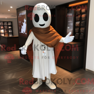 Rust Ghost mascot costume...