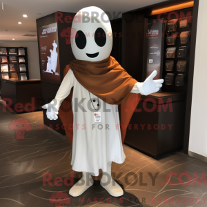 Rust Ghost maskot kostume...