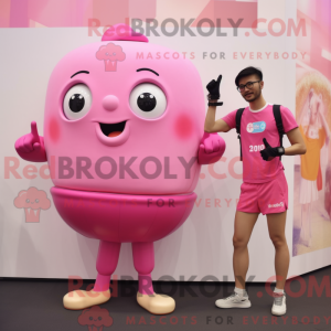 Pink Candy Box mascot...