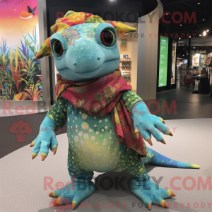 Disfraz de mascota Geckos...