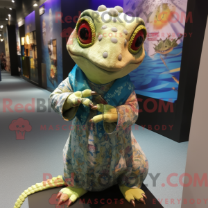 Geckos mascot costume...