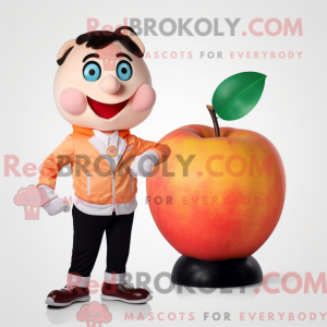 Peach Steak mascot costume...