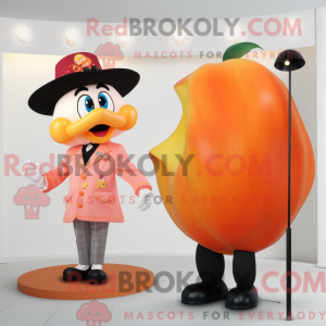 Peach Steak mascot costume...